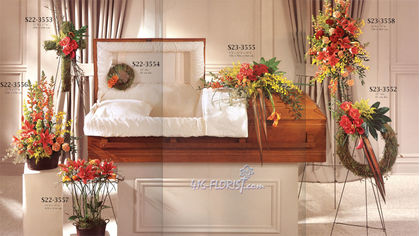Funeral 2025 service flowers